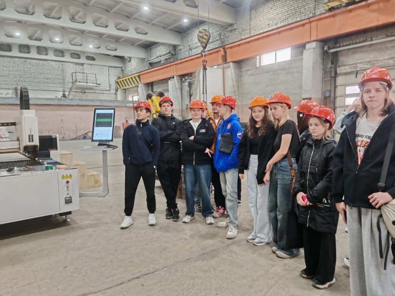 Экскурсия студентов 512 группы на предприятие «Строймост ДВ»