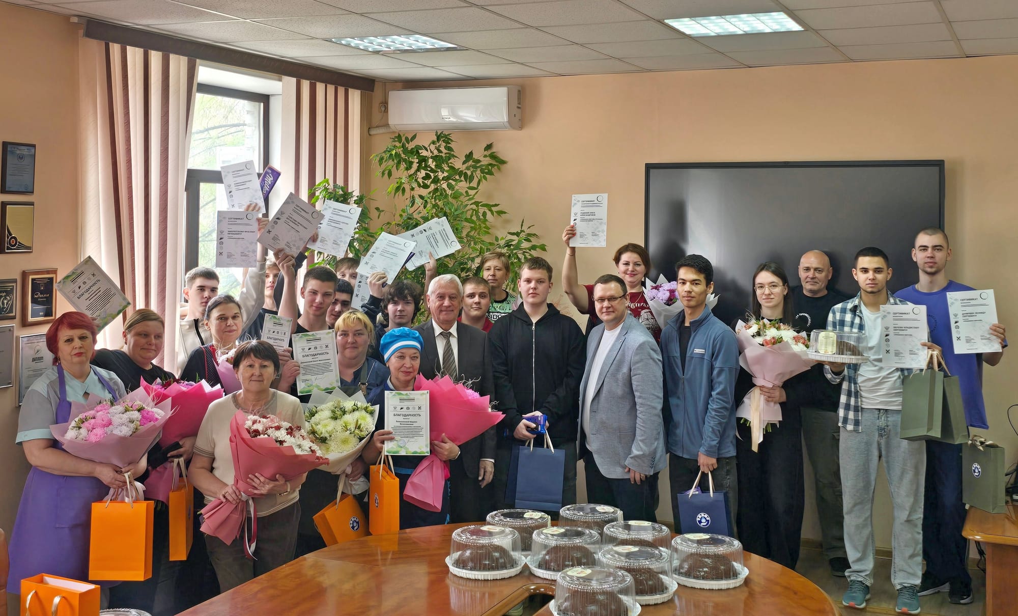 Благодарность команде «Профессионалов»