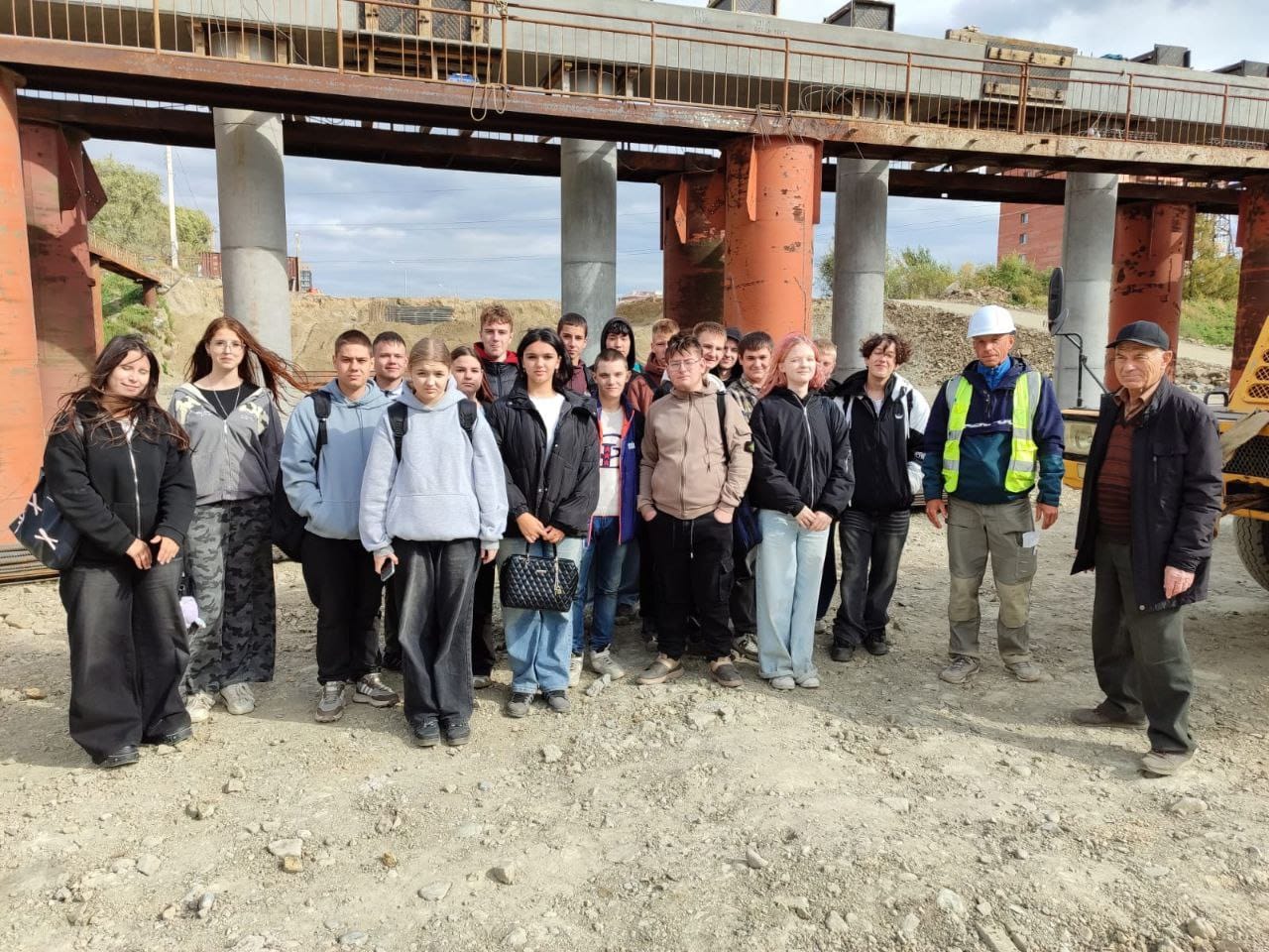 Экскурсия группы 411 на предприятие АО «Примавтодор»