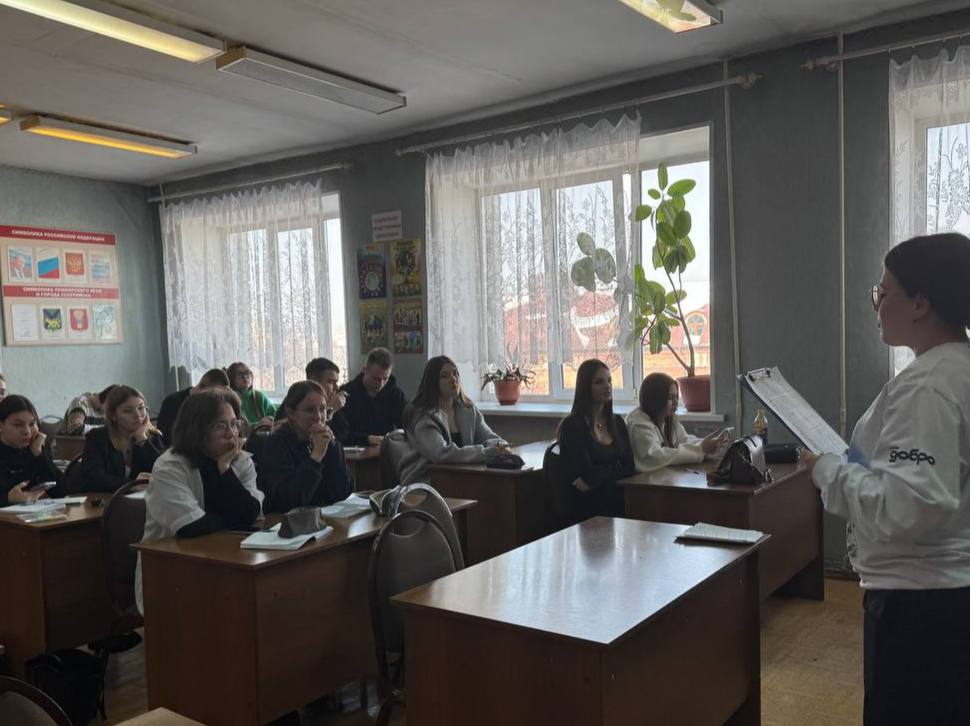 Участие студентов-волонтёров в акции «Блокадный хлеб» ко Дню освобождения Ленинграда