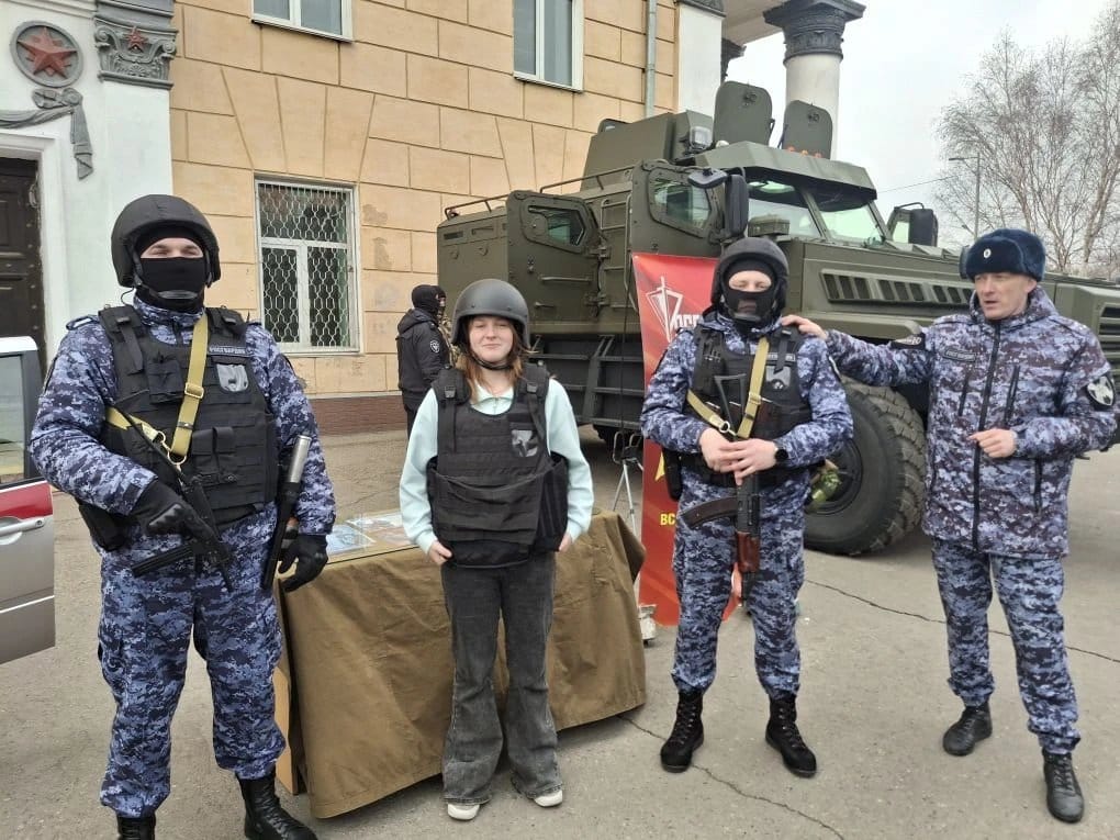 Встреча с сотрудниками ОМОН