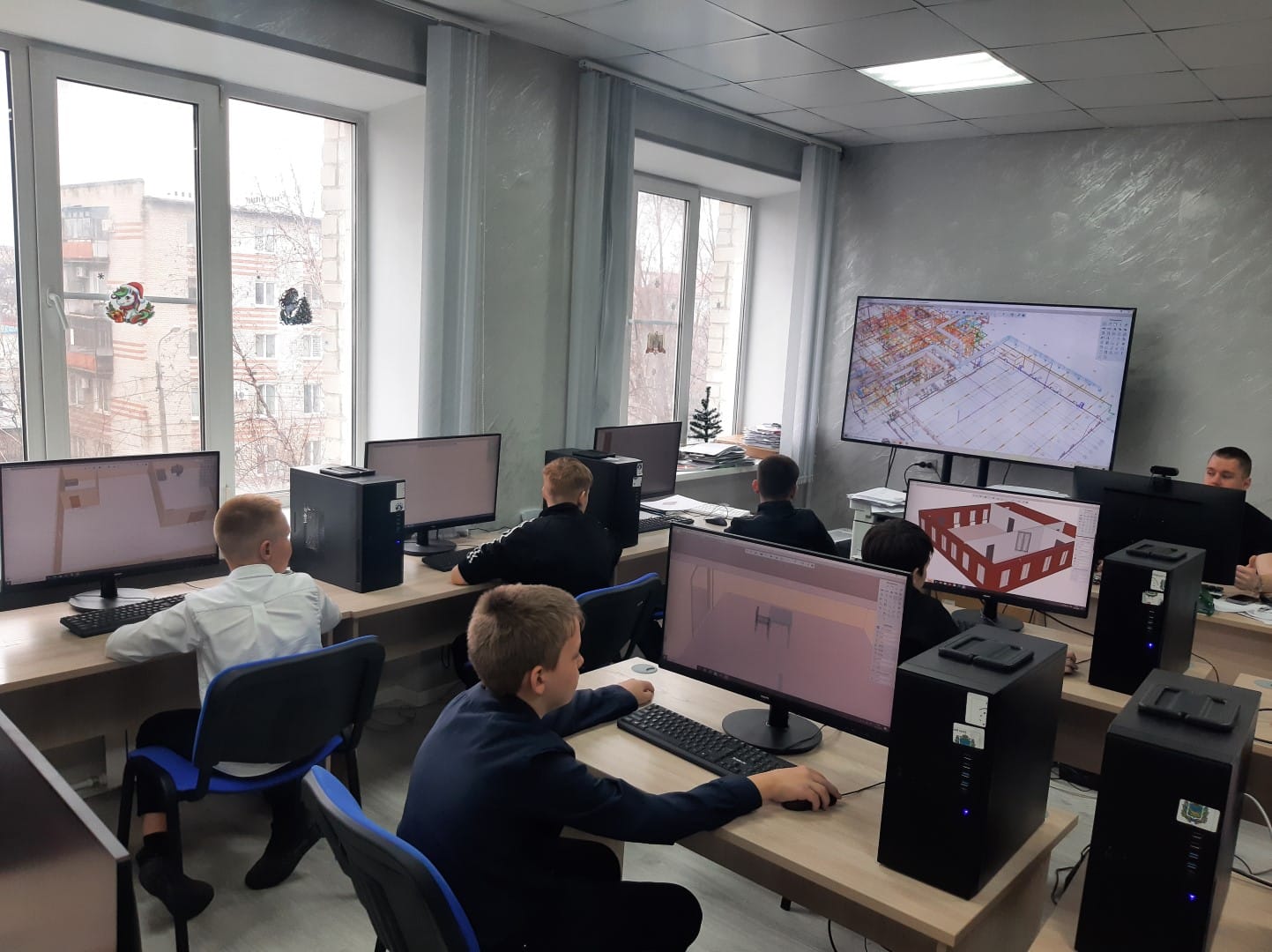 Проектирование модели строительных объектов