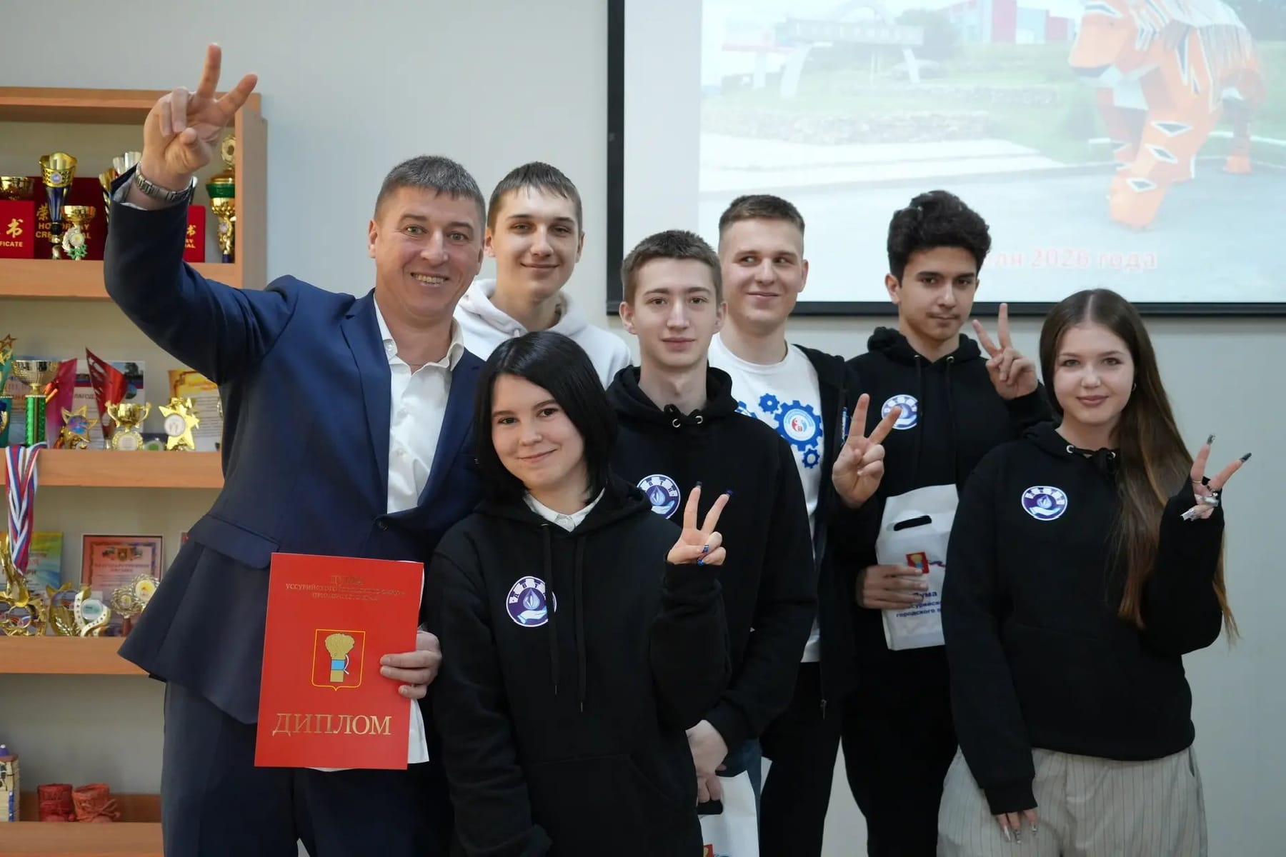 Призёры на викторине по местному самоуправлению
