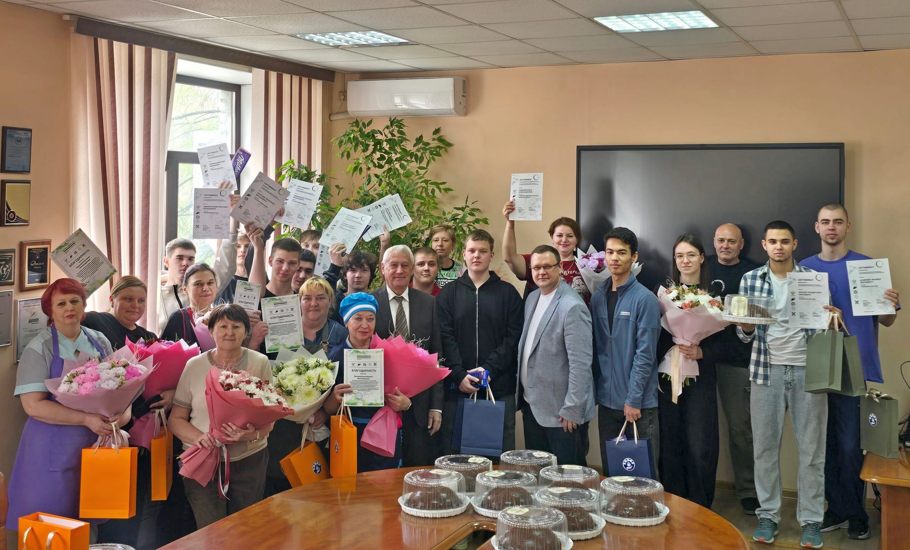 Благодарность команде «Профессионалов»