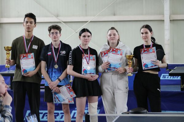 Соревнования по настольному теннису в рамках Спартакиады