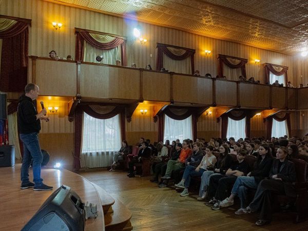 Визионерская лекция от заместителя менеджера компетенции "Геопространственные технологии" Антонова П.А.