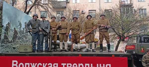 Студенты ДВТК — на Параде Победы