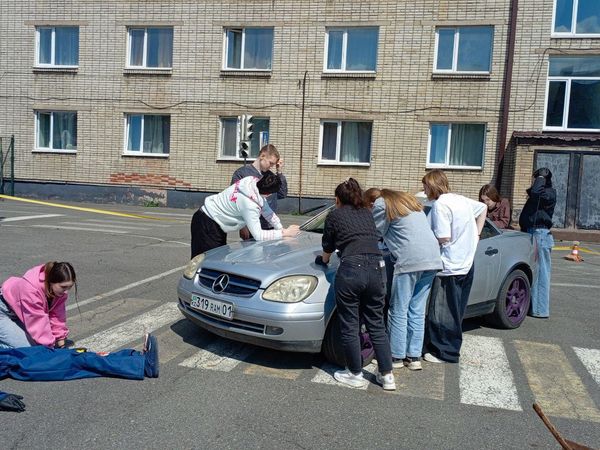 Конкурс профессионального мастерства по специальности "Правоохранительная деятельность" среди студентов 3 курса