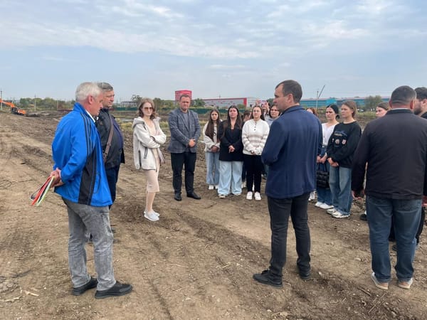 Экскурсия 331 группы с представителями агентства по мелиорации Приморского края